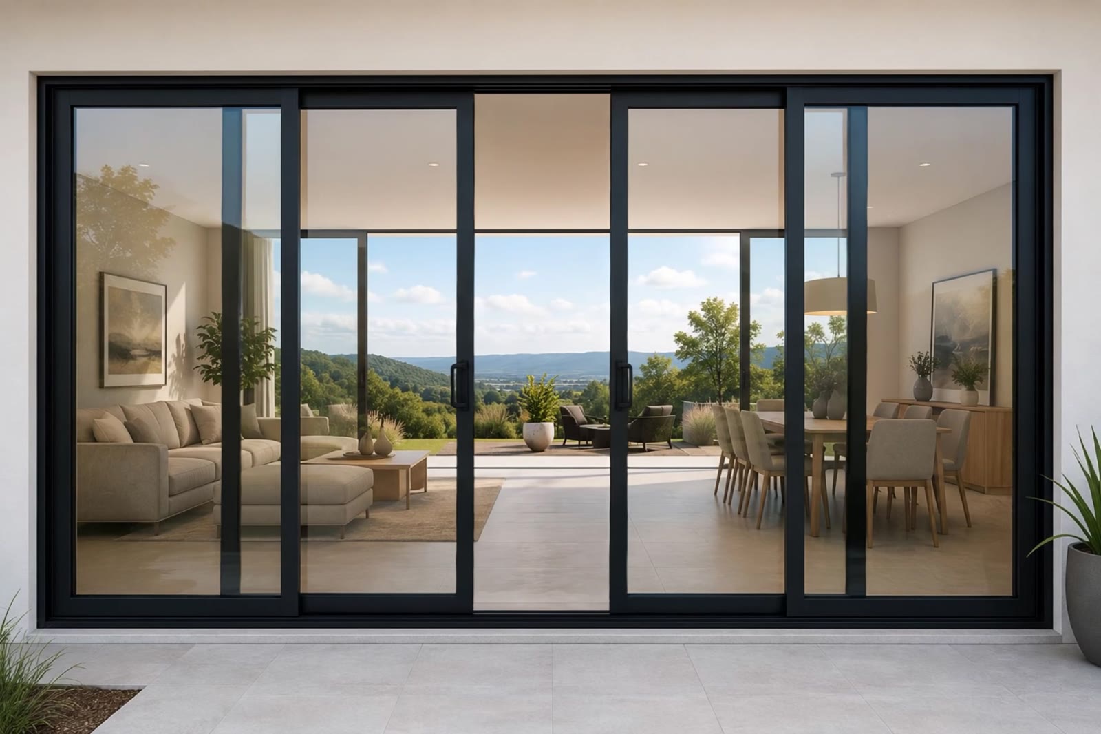 Donovan Sliding Doors at work on a sliding glass door